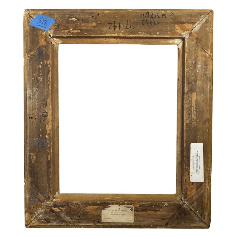 1820’s American Gilt  Antique Painting Frame For Sale 5