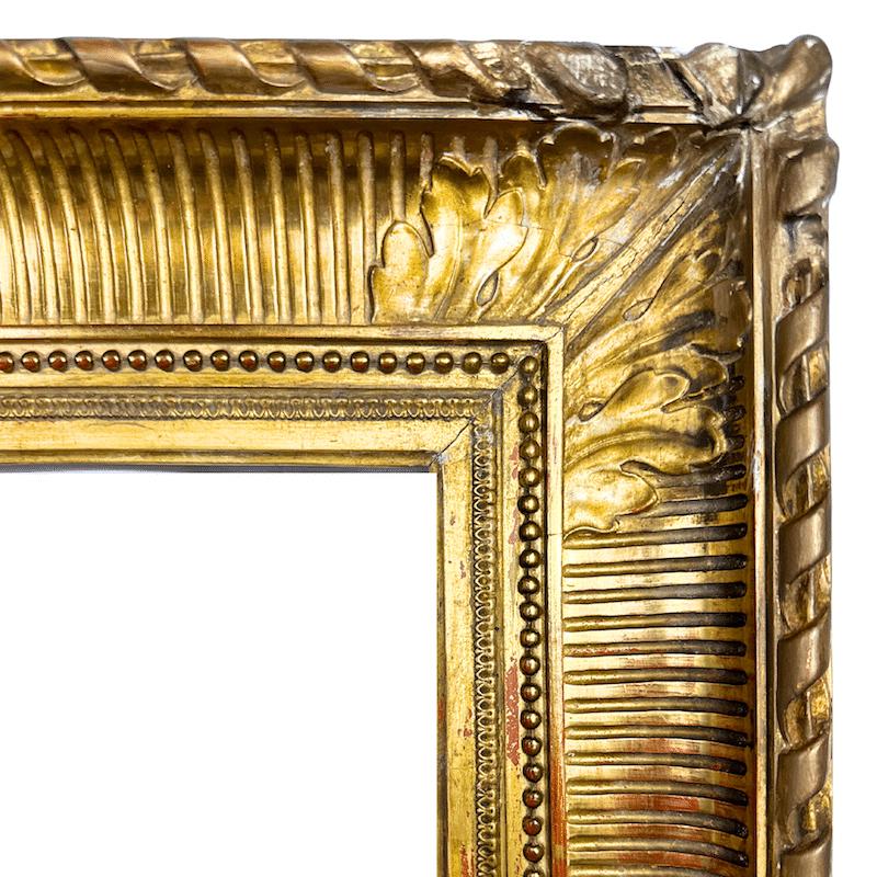 1820’s American Gilt  Antique Painting Frame For Sale 1