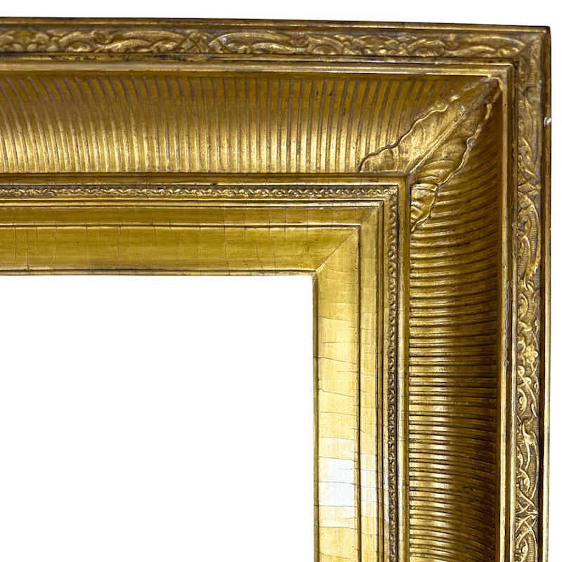 1860s American Hudson River Gilt Wood Antique Frame For Sale 1