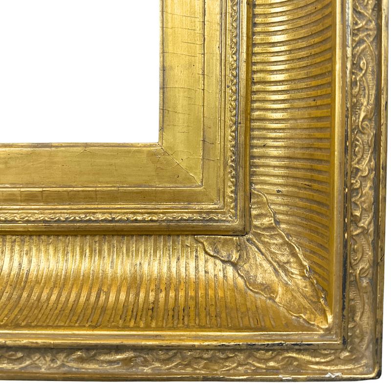 1860er American Hudson River Vergoldetes Holz Antiker Rahmen im Angebot 3