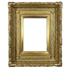 1870s Antique American Gilt Frame  Antique Painting Frame