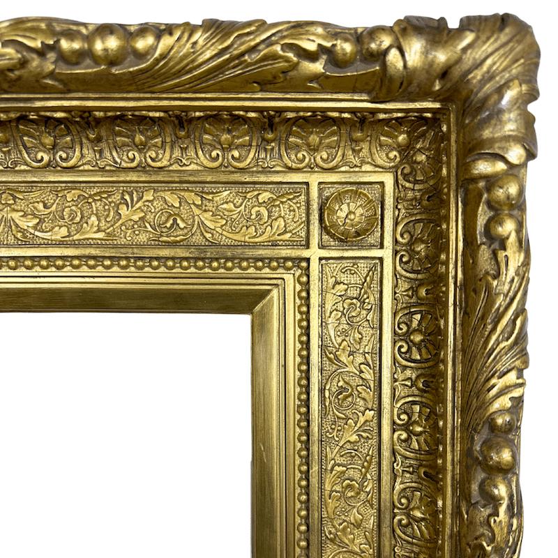 1870s Antique American Gilt Frame  Antique Painting Frame For Sale 1
