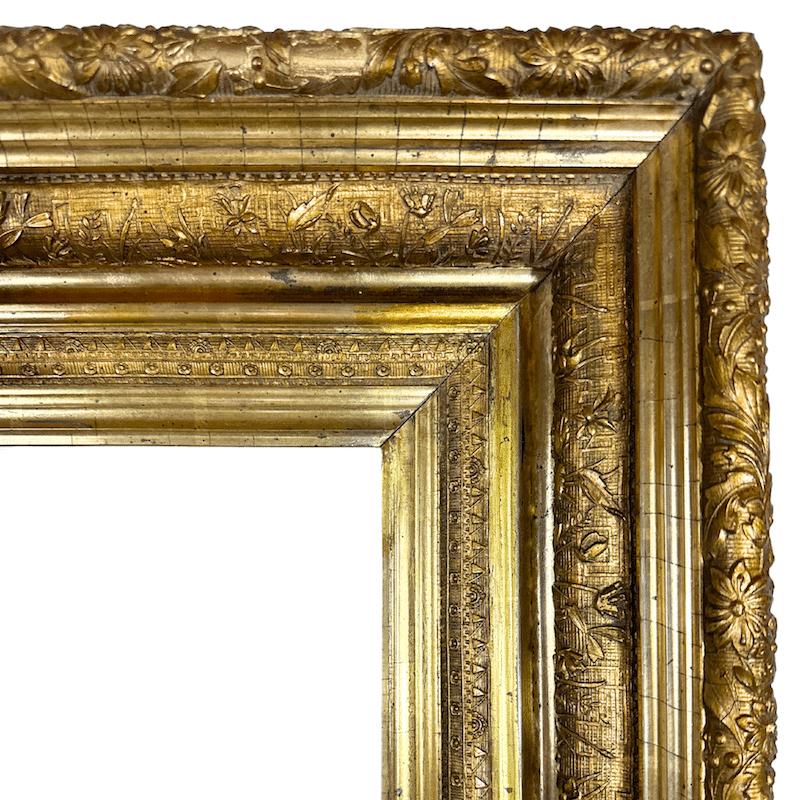 1880s Antique Frame Antique Painting Gold Frame For Sale 1