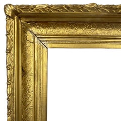 American 1870s Hudson River Antique Gilt Painting Frame