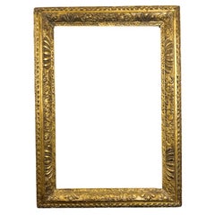 Italian 17th Century Antique Gilt Frame