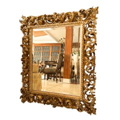 Italian Carved Gilt Wood Antique frame