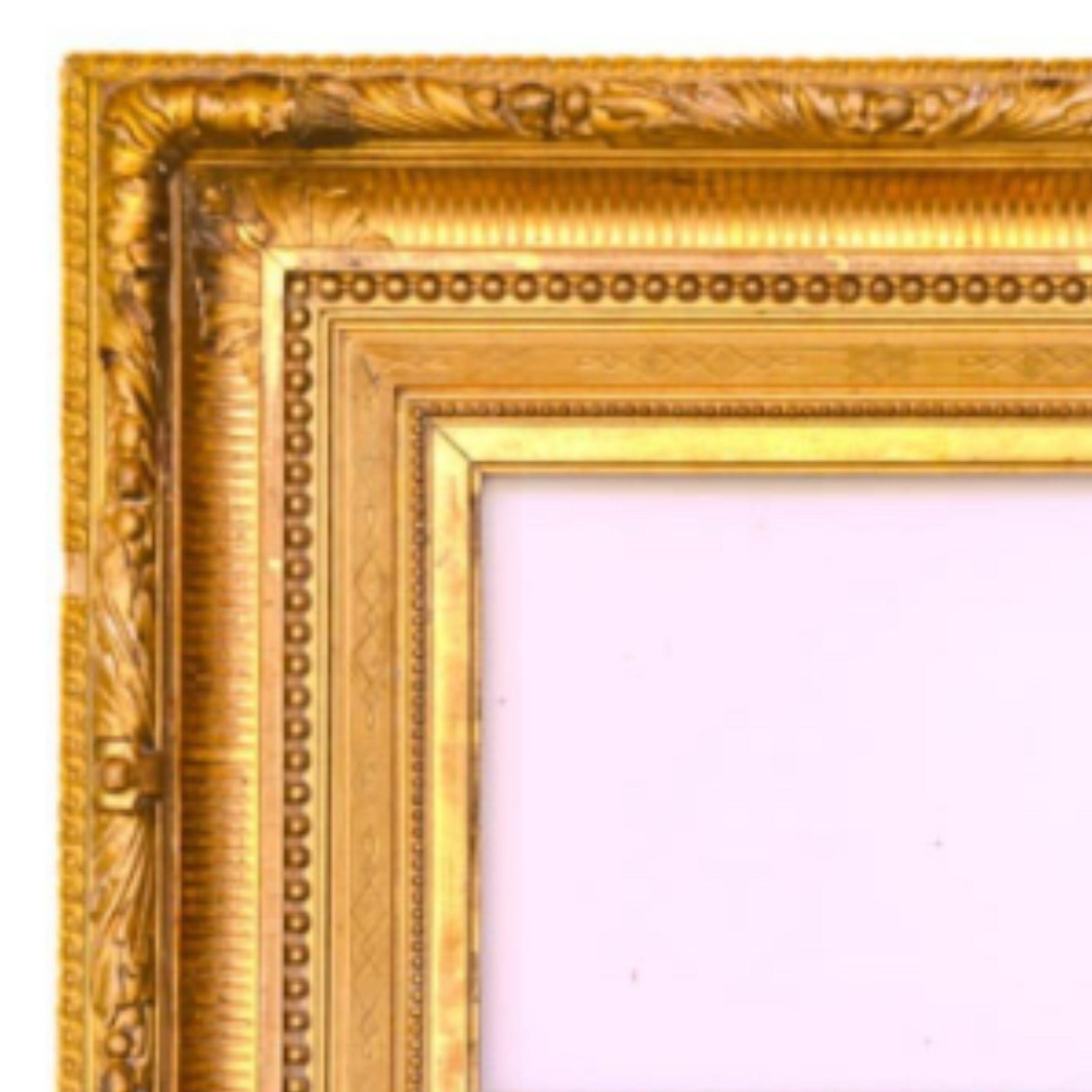 American 1870's Gilt/Wood Frame - 9 x 7 For Sale 2