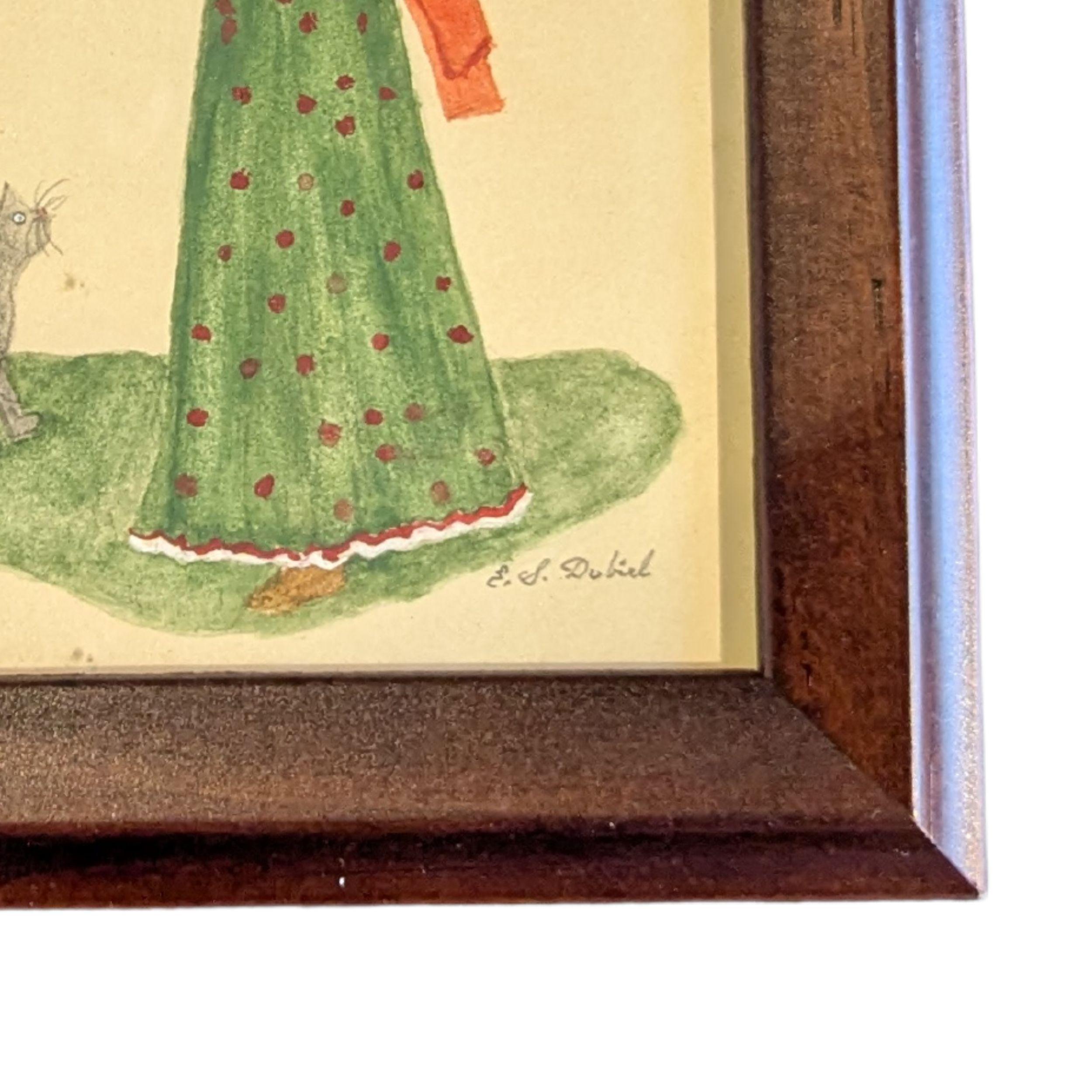 Girl with Kitten For Sale 3