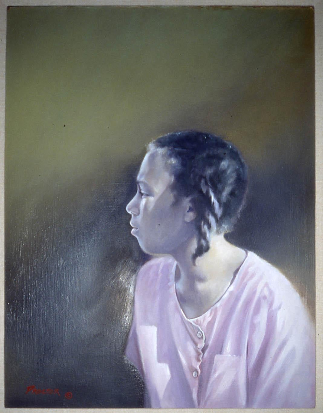 Intriguing female from Havana.

Part of artist's private collection. 