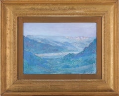 Mountain and Lake View, Gruyères