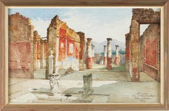 Landschaftszeichnungen und -aquarelle