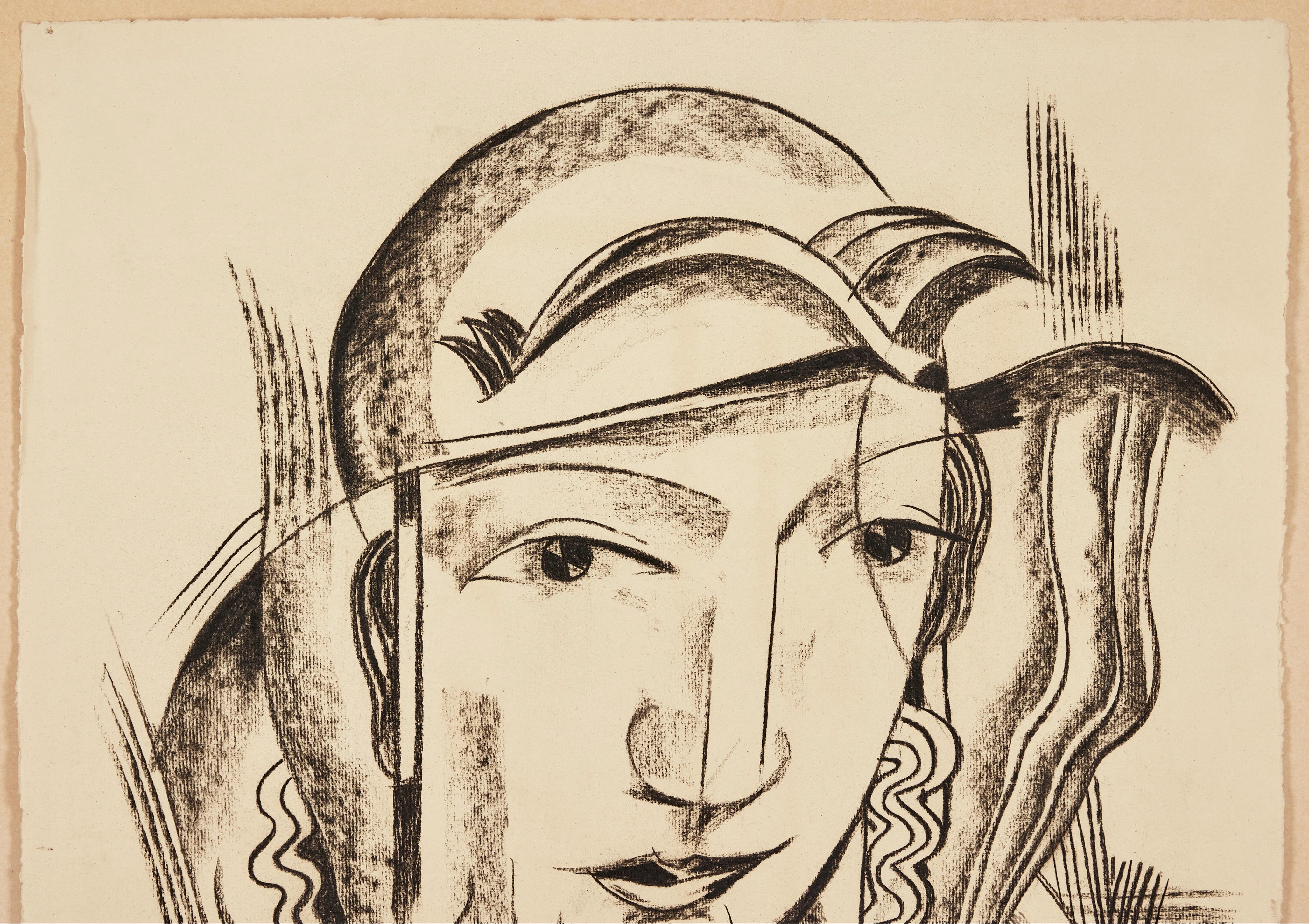 Hermes 1929 (Kubismus), Art, von Edvard Andersson