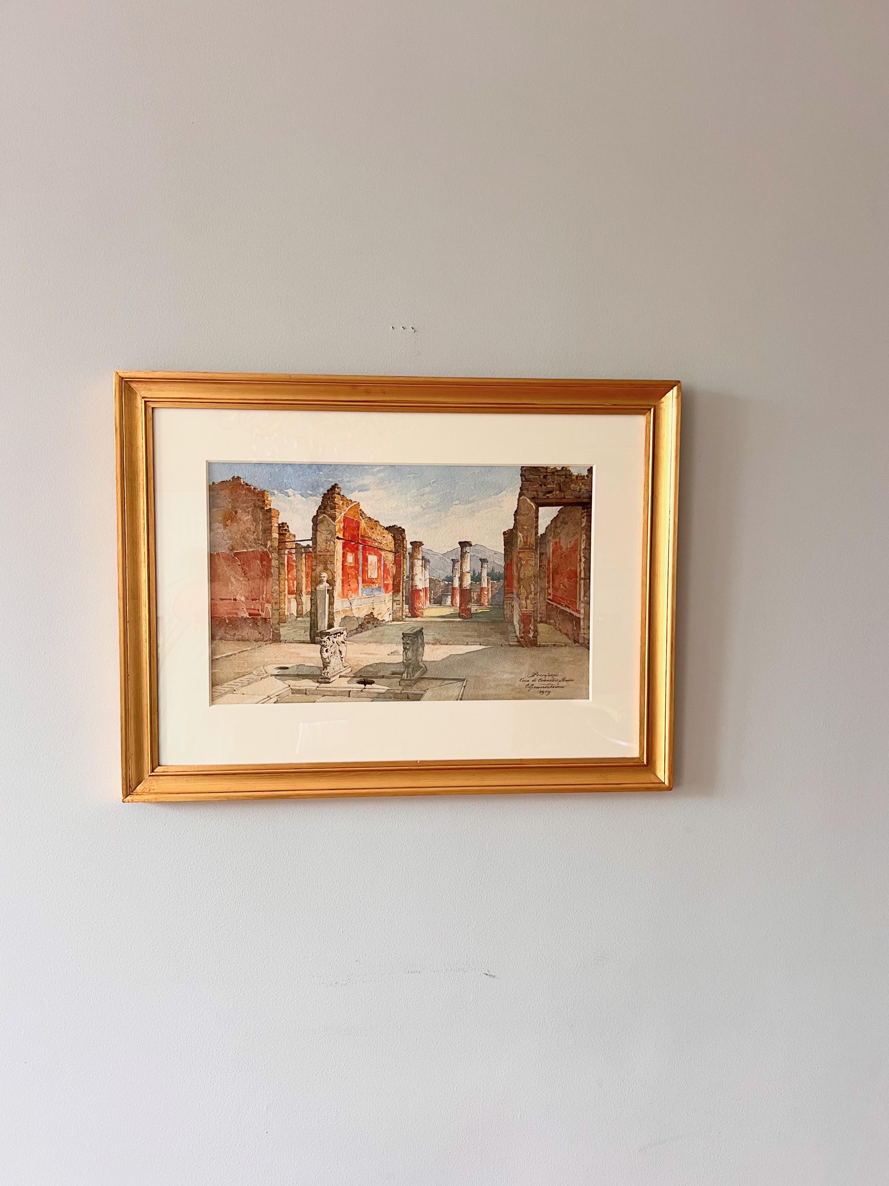 Vue de Pompéi en vente 7