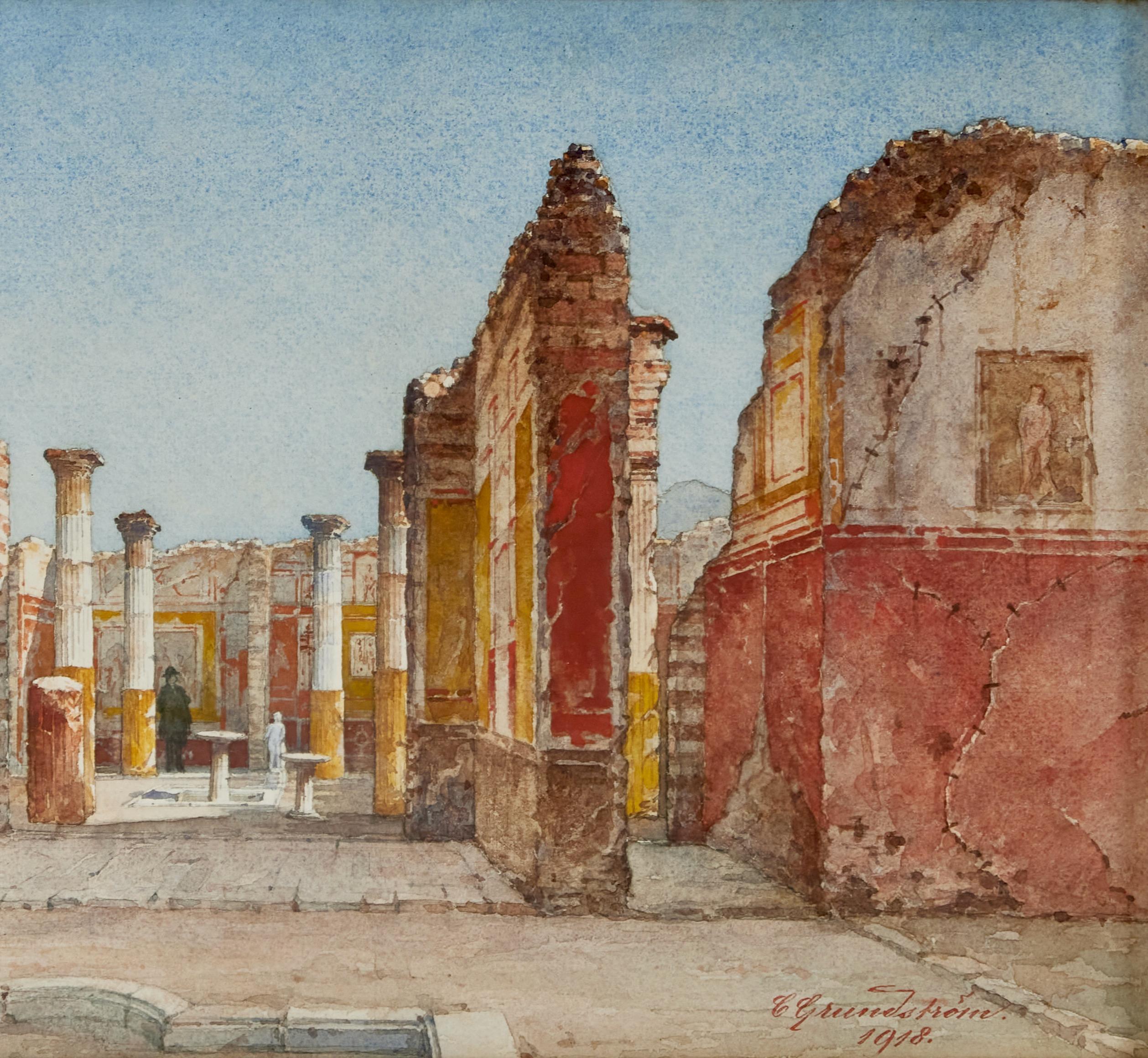 Pompeii - Other Art Style Art by Claes Grundström