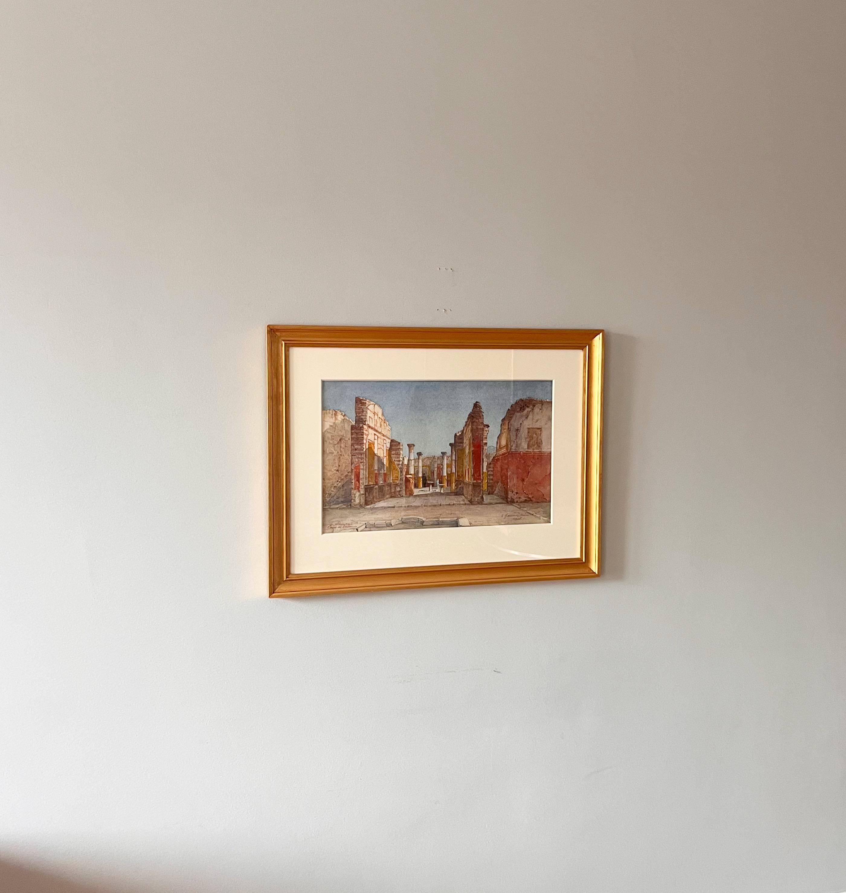 Vue de Pompéi en vente 7