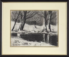 Bord de Rivière by PAULÉMILE PISSARRO