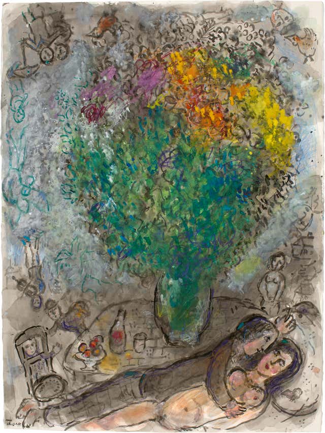Marc Chagall Art - 598 For Sale at 1stDibs | marc chagall paintings for ...