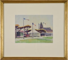 Draveil by LUDOVIC-RODO PISSARRO (1878-1952) - Watercolour on paper