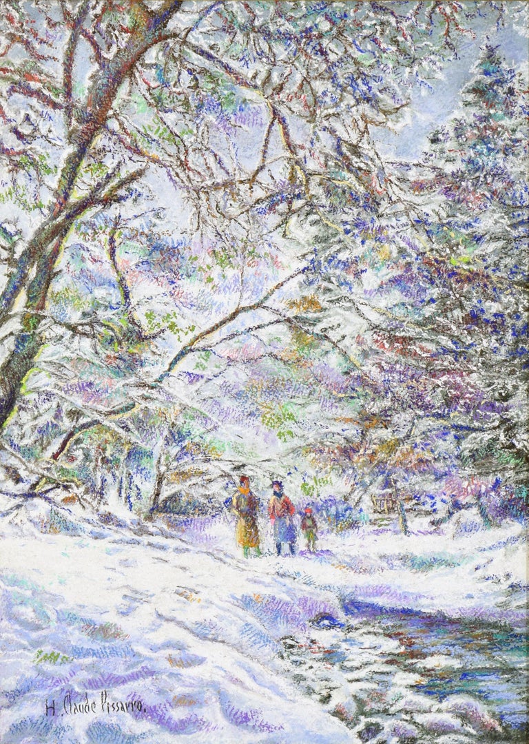 *UK BUYERS WILL PAY AN ADDITIONAL 20% VAT ON TOP OF THE ABOVE PRICE

Cantepie, Sous la Neige by Hughes Claude Pissarro (b. 1935)

Pastel on card
51 x 37 cm (20 ¹/₈ x 14 ⁵/₈ inches)
Signed lower left, H. Claude Pissarro

The work comes with a