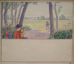 Apparition des Premiers Habitants by Lucien Pissarro