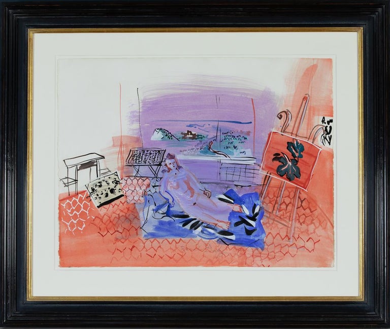 Raoul Dufy L #39 Atelier à Vence by Raoul Dufy Fauvist painter French