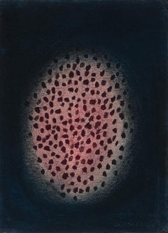 Fire (3) by Yayoi Kusama - Abstract contemporary work on paper