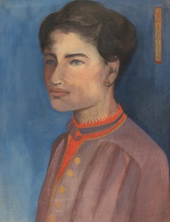 Portrait of a Woman by Orovida Pissarro - Portrait painting