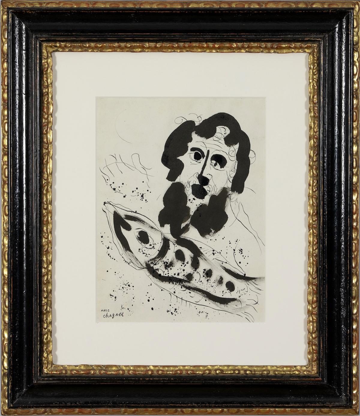 Jonas by Marc Chagall - School of Paris, Russian Artist For Sale 1