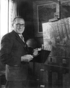 Yvonne debout by Paulémile Pissarro - Nude drawing of the artist's wife