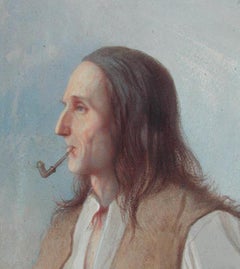 Montagnard des Environs de Szczaronica di Franciszek Tepa - Ritratto realista