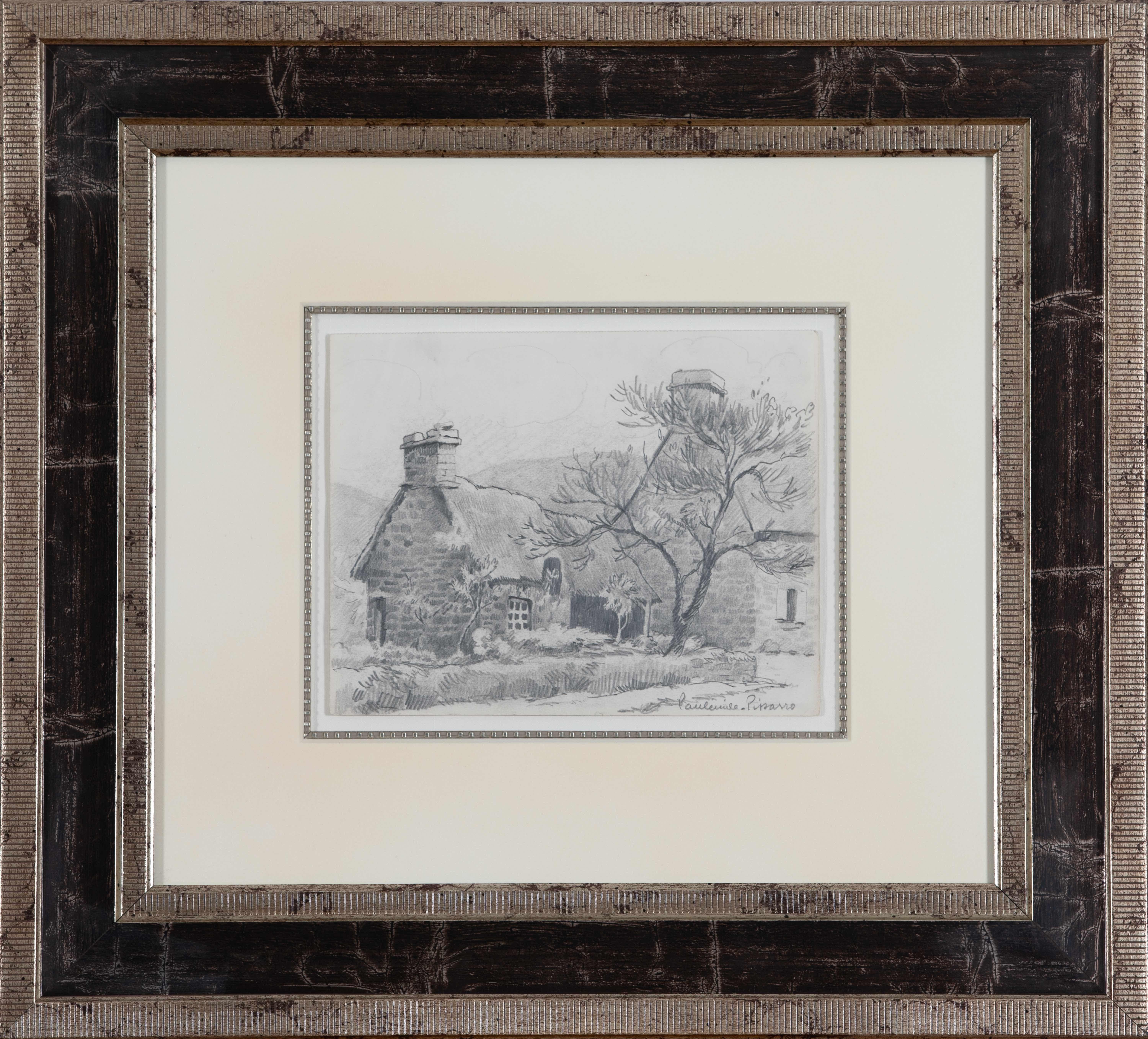 Cantepie, Normandie von Paulémile Pissarro - Zeichnung – Art von Paul Emile Pissarro