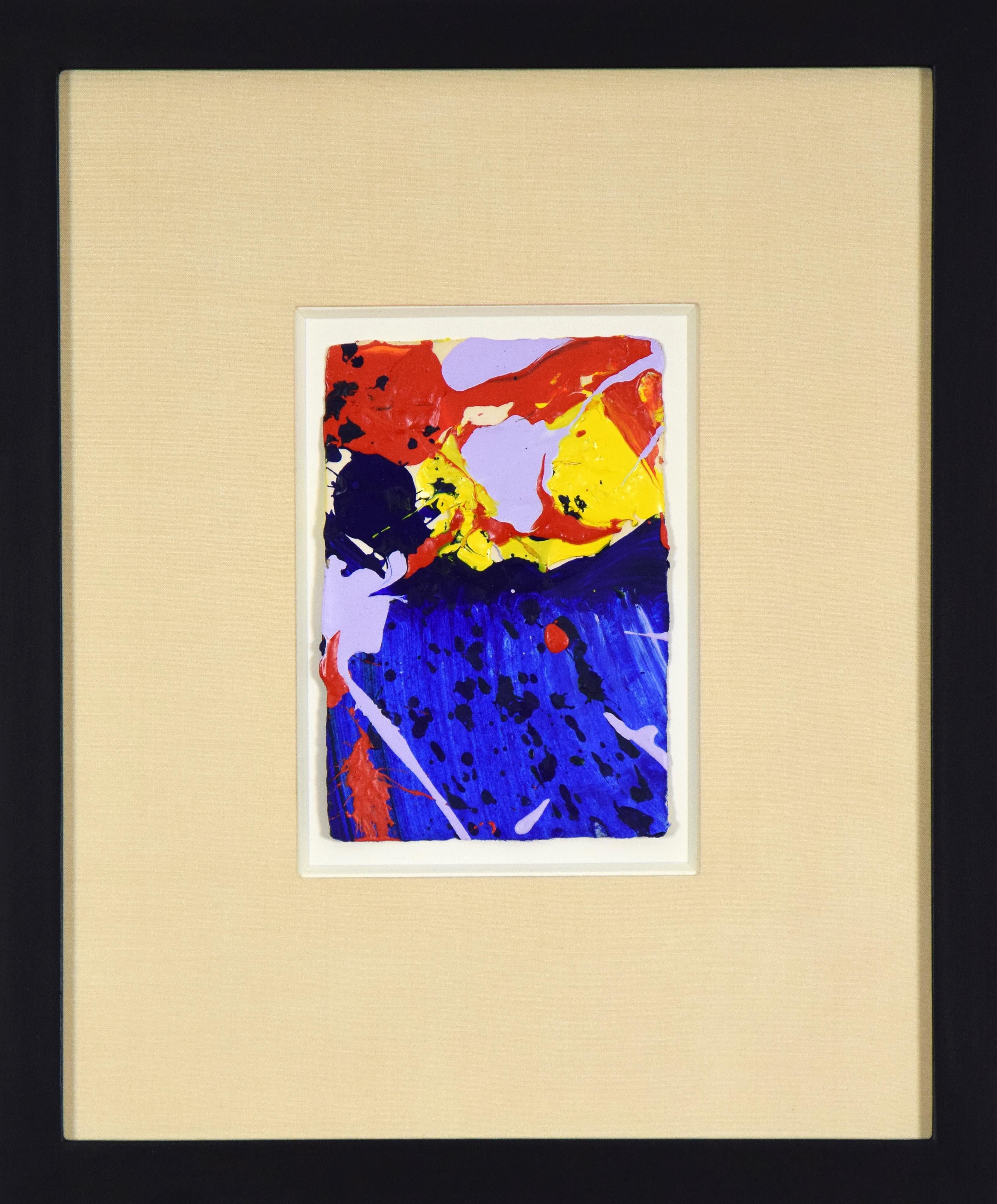 Sklye di Sam Francis - Pittura, Acrilico, Arte astratta in vendita 1