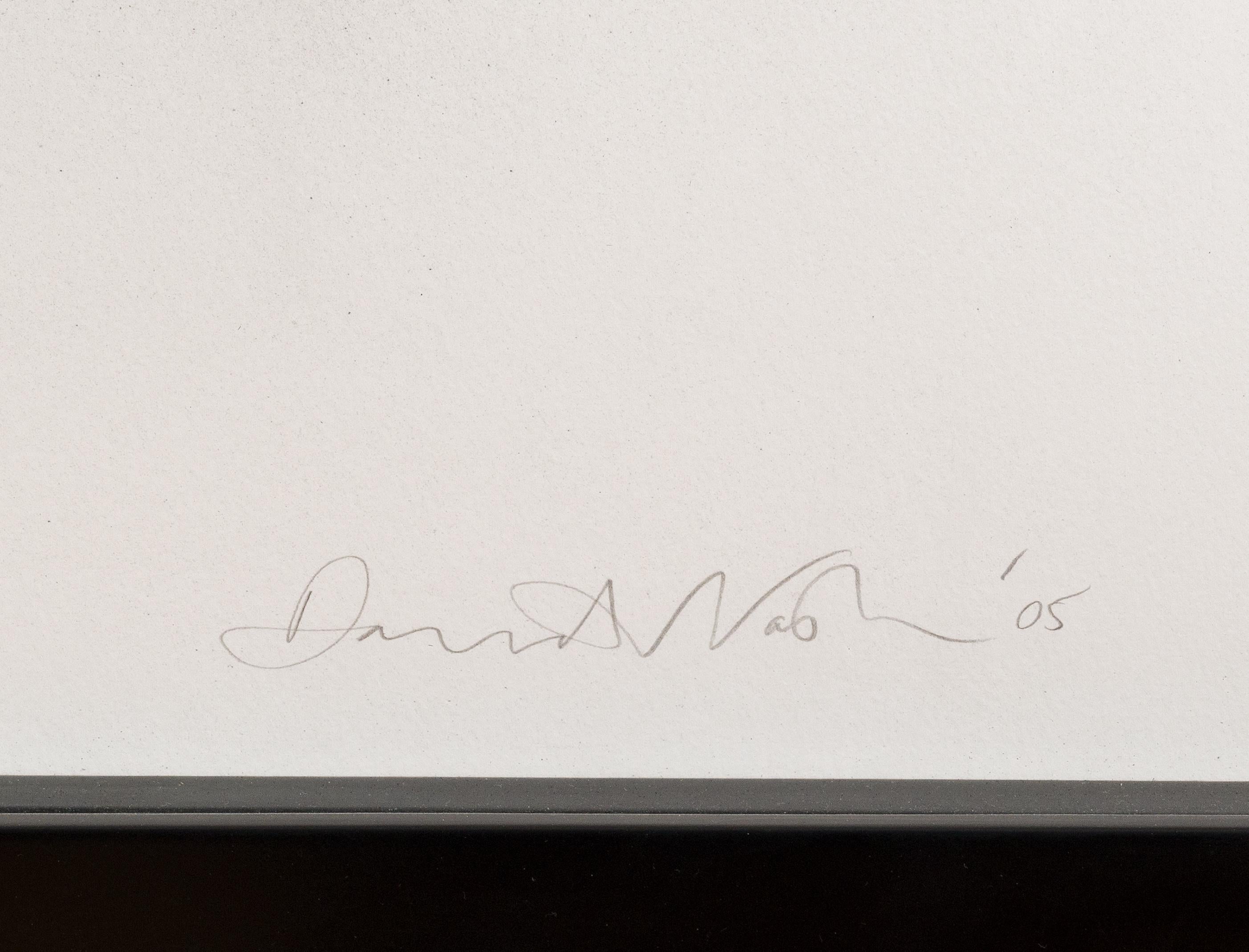 Sphere, Cube, Pyramid by David Nash - Work on paper, Abstraction For Sale 3