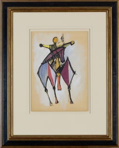 « Cavallo e Cavaliere » de Marino Marini - Œuvre sur papier, Animal, Art moderne