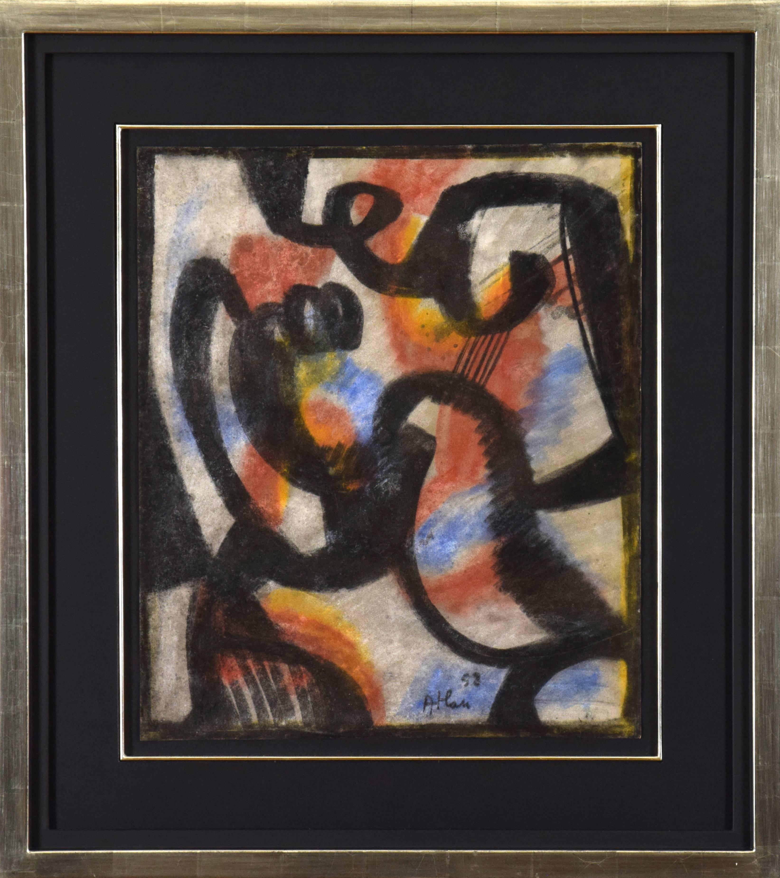 jeanMichel Atlan Composition by Jean Michel Atlan Abstract art