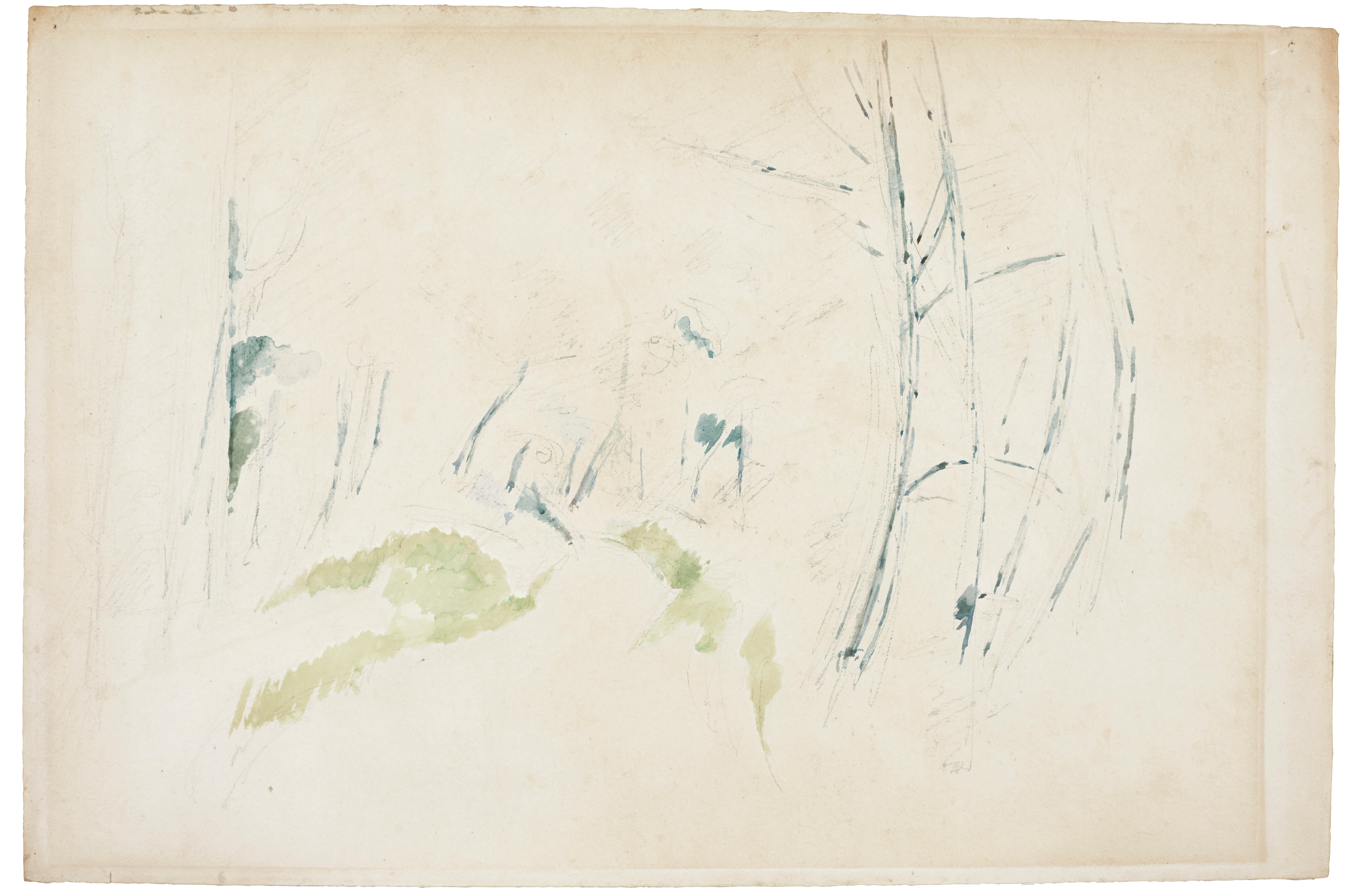 Paul Cézanne Landscape Art – Le Sentier