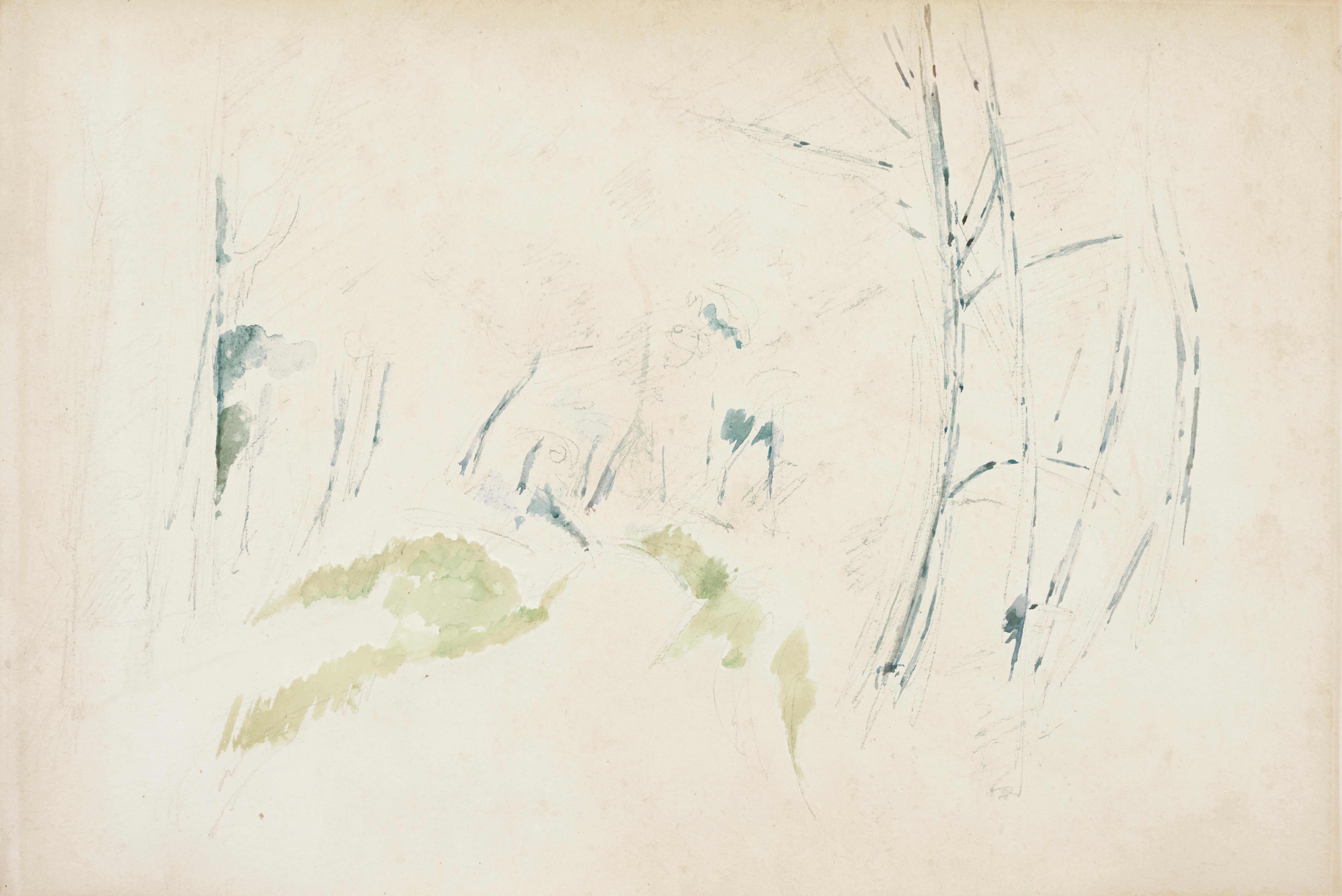 Paul Cézanne Landscape Art - Le Sentier