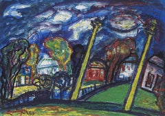 Vue du village, 1953