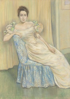 Antique Les ruban verts, 1897