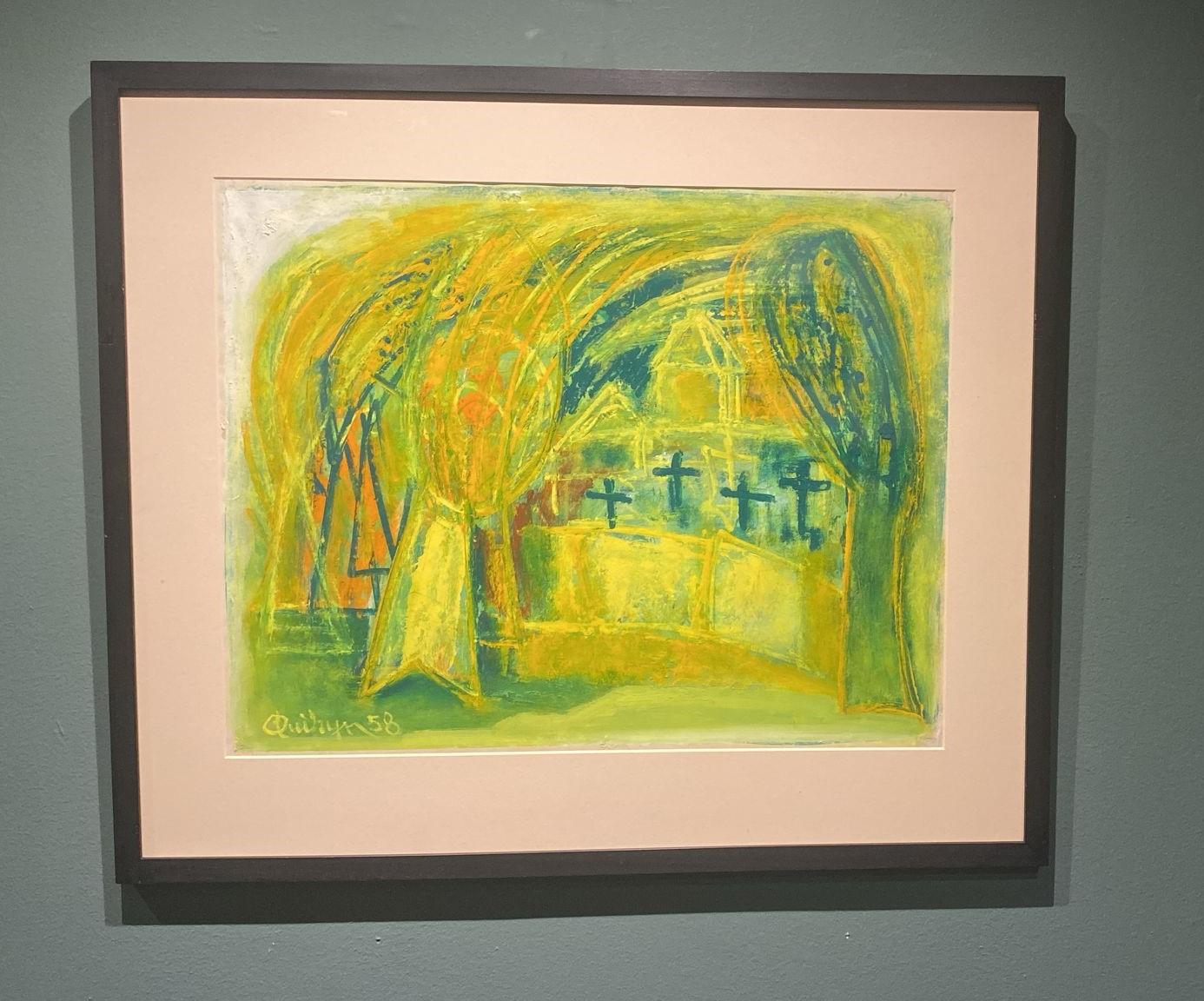 St. Cirque Madelon, St. Cirque, 1958 (Abstrakter Expressionismus), Art, von Quirijn van Tiel