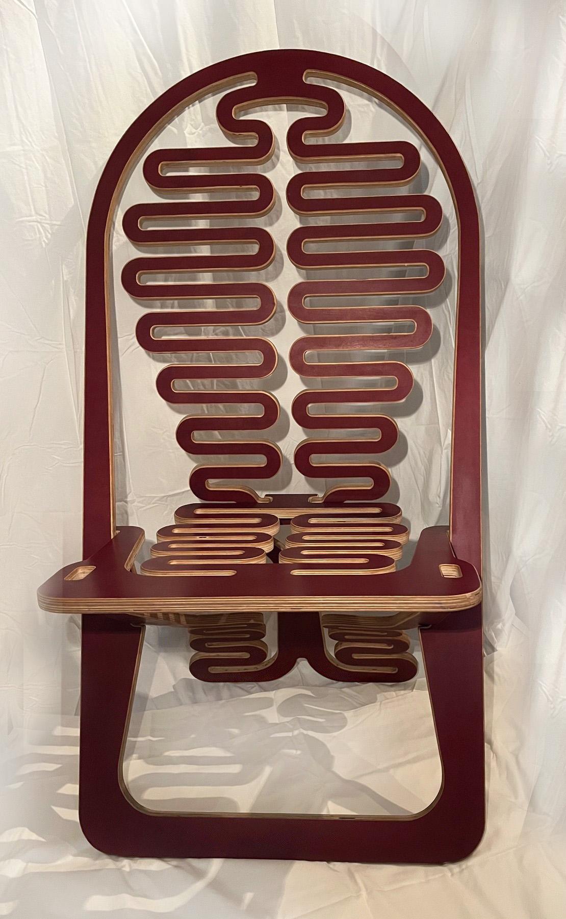 Chaise Lumbarest - Contemporain Art par Gregg Fleishman