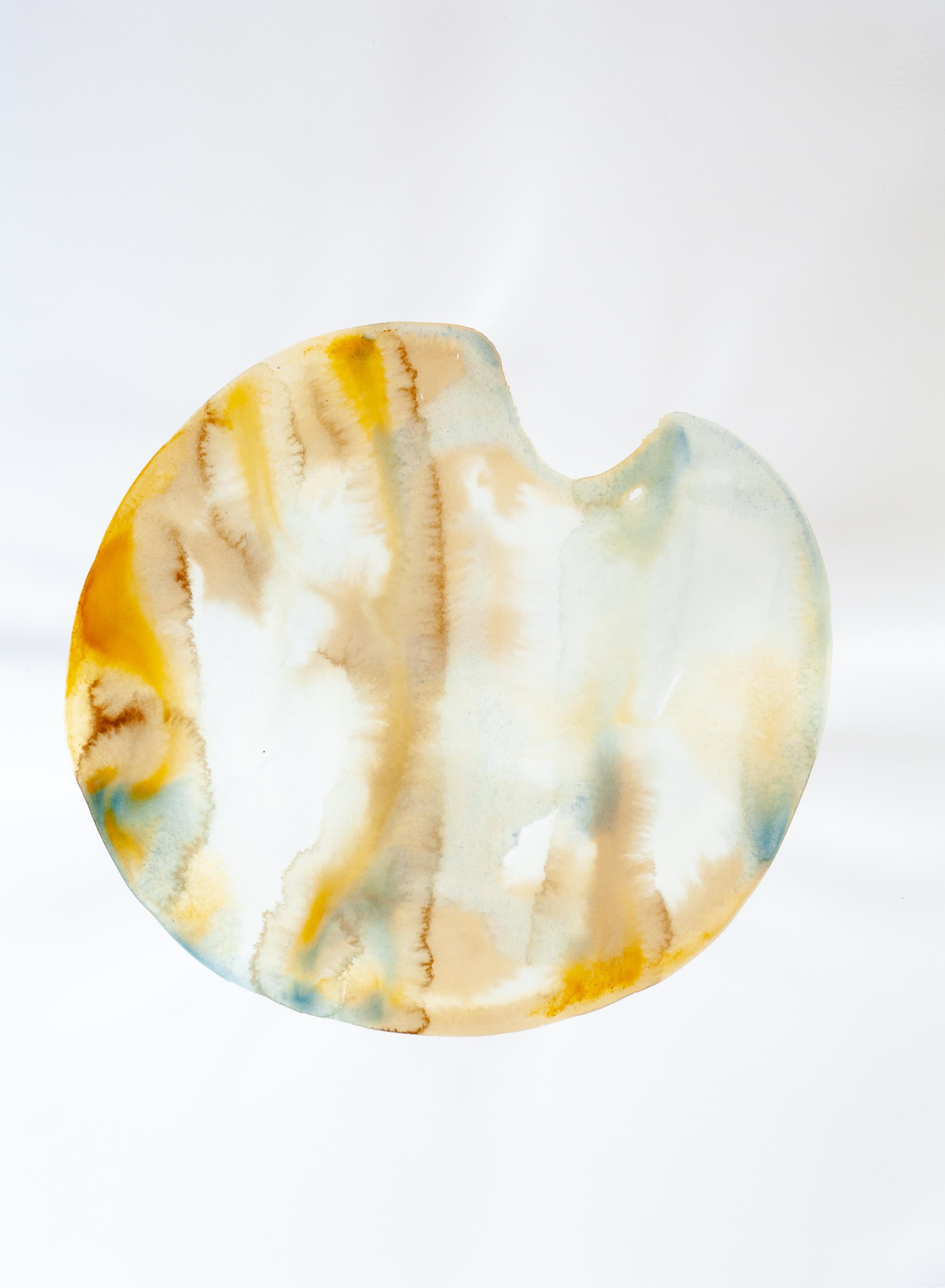 Abstract Drawing de Bastienne Schmidt - Sin título 23, Silueta Vasos