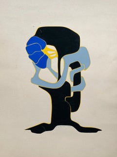 Vintage Untitled, 1980, gouache on paper