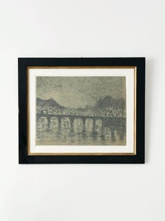 Maximilien Luce, Paris, Bridge over the Seine (Pont Neuf)