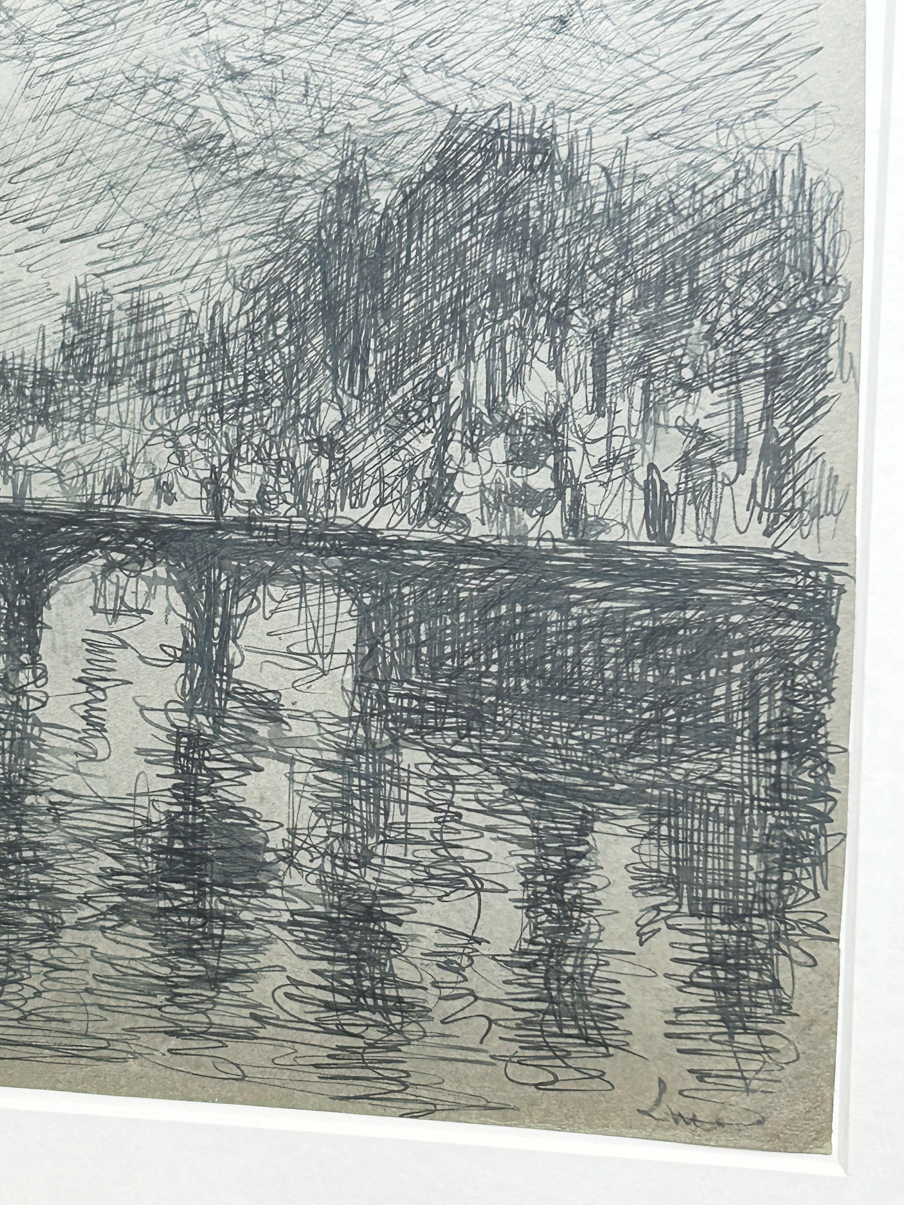 Maximilien Luce, Paris, Ponte sulla Senna (Pont Neuf) 3
