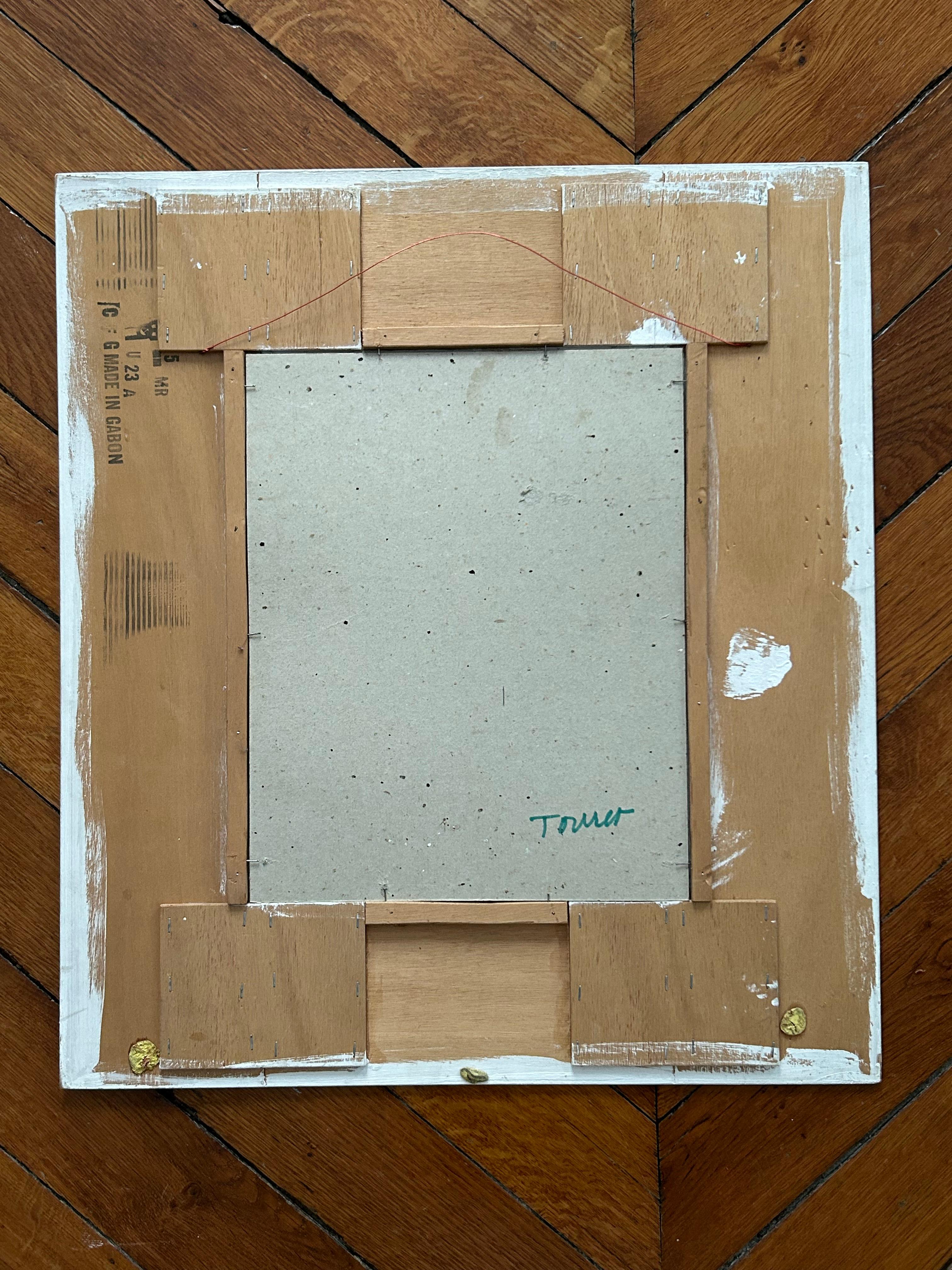 Jean Touret, Copper sheet, Signed T 3