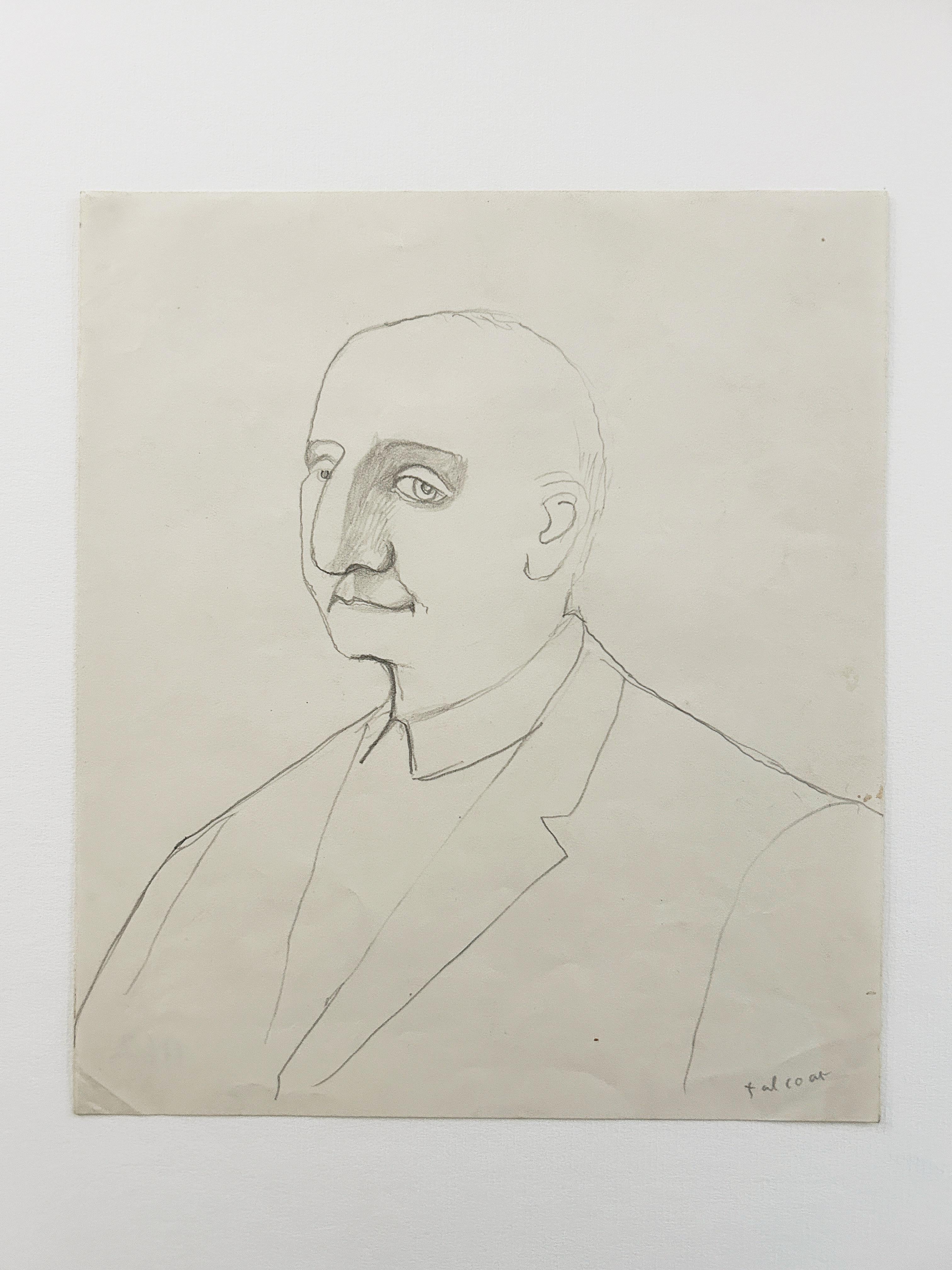 Pierre TAL COAT (1905-1985)
Porträt von Gertrude Stein (1874-1946), um 1930
Bleistift auf Papier
Signiert unten rechts
Verso nummeriert "962"
21 x 18 cm

Der Sohn eines bretonischen Fischers, Pierre Louis Jacob, seit 1926 Pierre Tal Coat genannt,