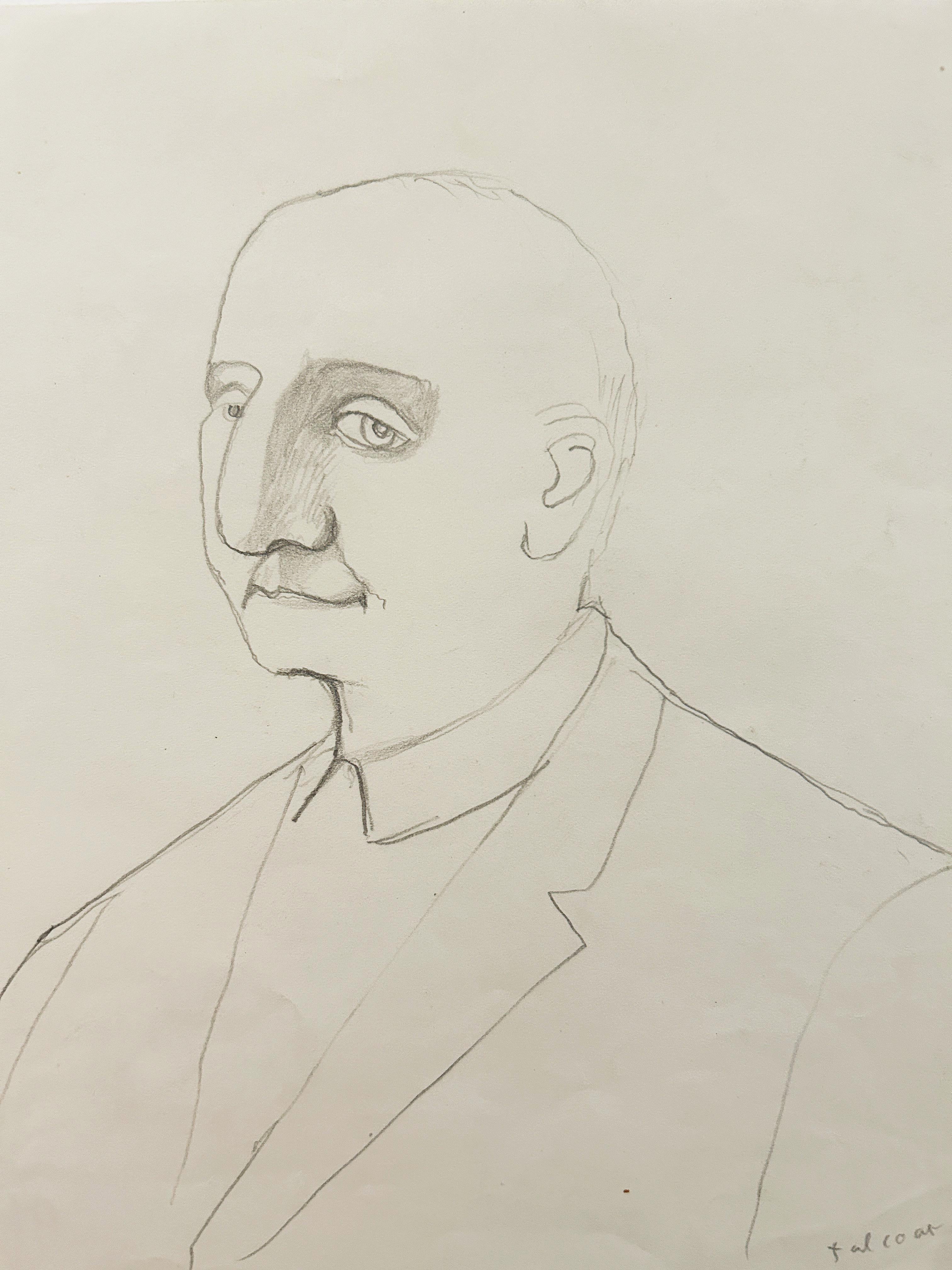 Pierre Tal-Coat, Porträt von Gertrude Stein (1874-1946), um 1930 im Angebot 4