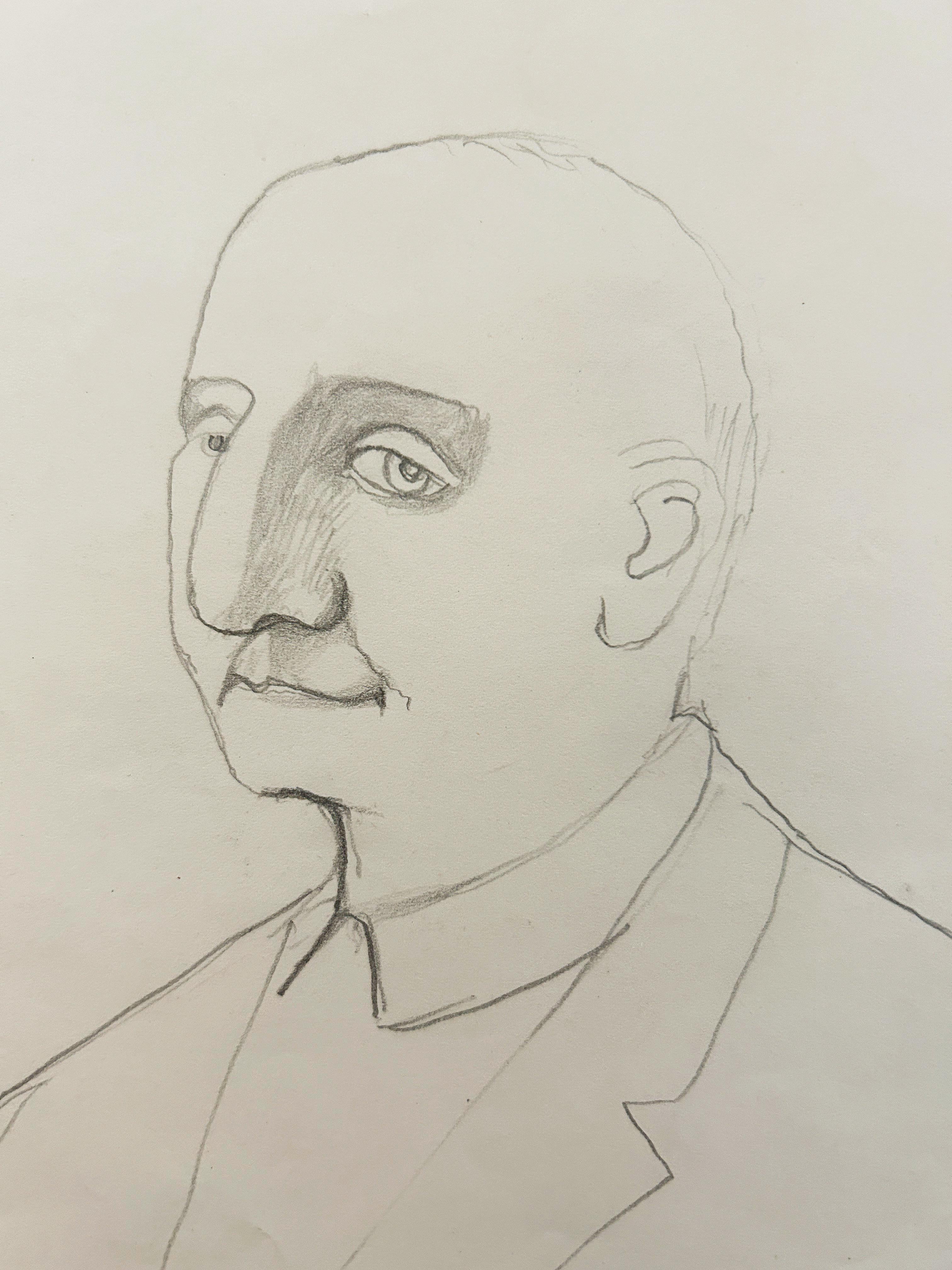 Pierre Tal-Coat, Porträt von Gertrude Stein (1874-1946), um 1930 im Angebot 3