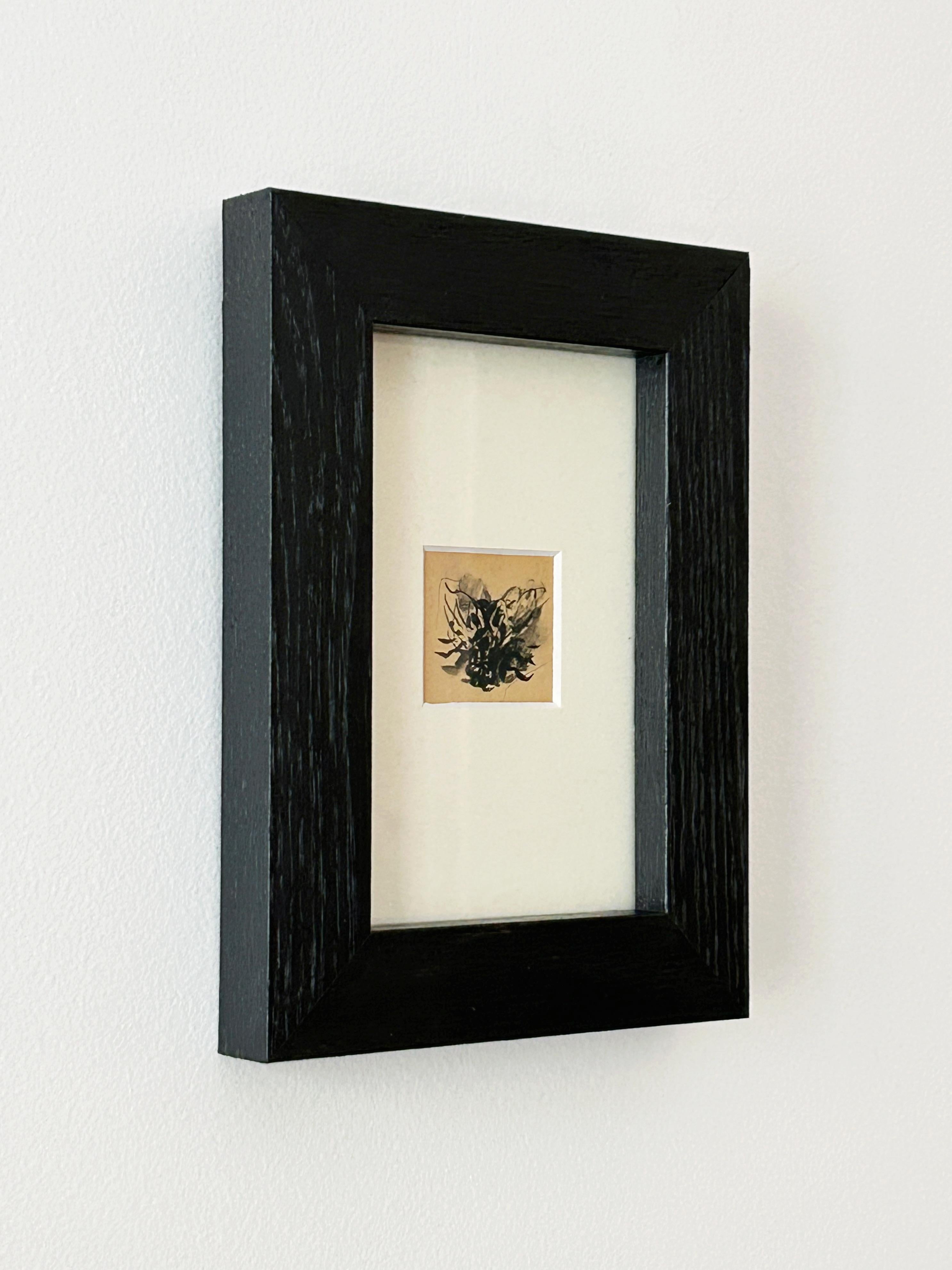 Louise Hervieu, Fliege, Holzkohle auf Papier im Angebot 2